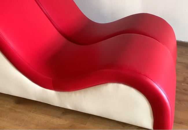 Sex Sofa Kama Sutra Chaise Tantra Chair RED WHITE