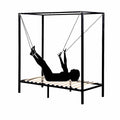Steel Four Post bed frame - Queen