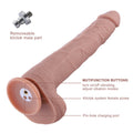 HSA69 HUGE Vibrating Dildo with Remote 30cm