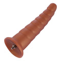 HSA84 Large Ribbed Anal Dildo 26cm