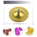 Accessory HSC26 suction cup dildo adaptor Gold medium