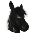 Horse head latex hood mask for pony play fetish - 5 Sizes