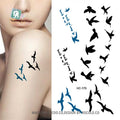 Temporary tattoos Women SMALL assorted selection No. 3