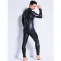 Latex bodysuit, men. Wet look