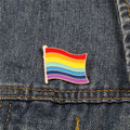 LGBT Pride lapel badges - 7 assorted styles