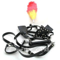 Pony play bridle harness with reins & blinkers