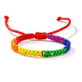 Bracelets LGBT Pride Unisex braided rainbow bracelet - 11 variants