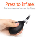 Inflatable anal plugs for prostate massage & prostate milking