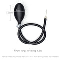 Inflatable anal plugs for prostate massage & prostate milking