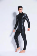 Latex bodysuit, men. Wet look