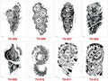 Temporary tattoos Women or Men LARGE assorted selection No. 4