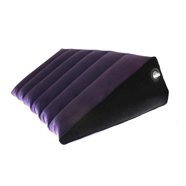 Wedge shaped sex pillow inflatable 86cm