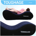 Large S-shaped inflatable sofa for multiple sex positions