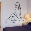 Wall silhouette sticker made of PVC. Image 20
