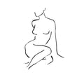 Wall silhouette sticker made of PVC. Image 12