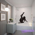Wall silhouette sticker made of PVC. Image 11