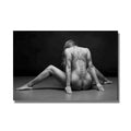 Female form 1 of 3. Studio photography work reprinted onto quality canvas.