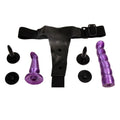 Strap on harness set with 2 dildos - 1 for wearer & 1 for receiver!
