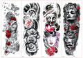 Temporary tattoos Women or Men LARGE assorted selection No. 2