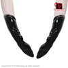 Latex fisting gloves. Mid wrist length. Range of sizes