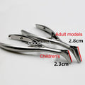 Nostril speculum stainless steel for BDSM and medical fetish
