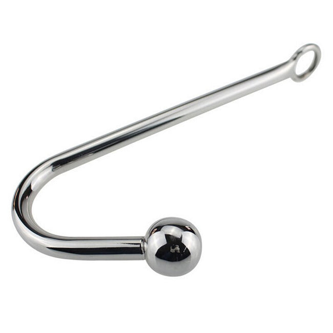 Stainless steel Anal hook 250mm single ball