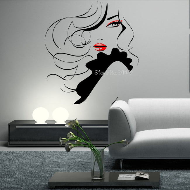 Wall silhouette sticker made of PVC. Image 28