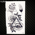 Temporary tattoos Women or Men SMALL assorted selection No. 2