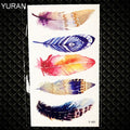 Temporary tattoos Women or Men SMALL assorted selection No. 2